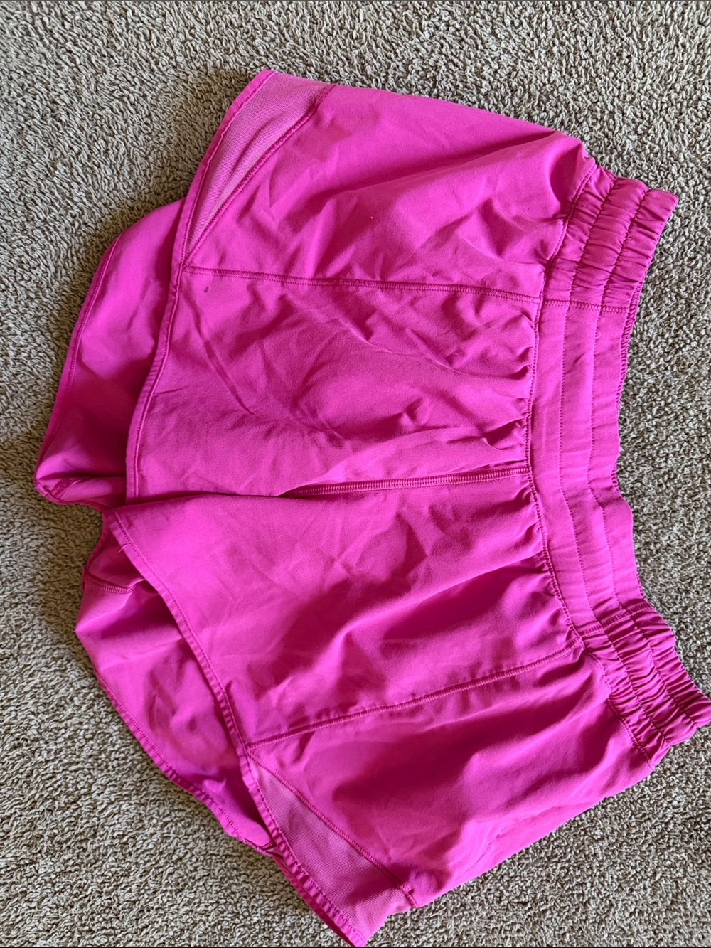 lululemon athletica Women’s Vibrant Pink Athletic Shorts